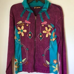 Boho Zip-Up Jacket